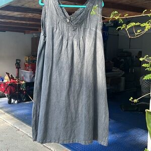 THIS IS AVAILABLE- Magnolia Pearl Othila Smock dress #461, one size…. MIDI dress